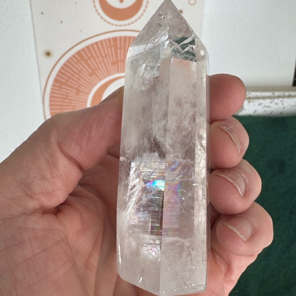 Blue Needle Quartz Tower - Picture 6 of 6